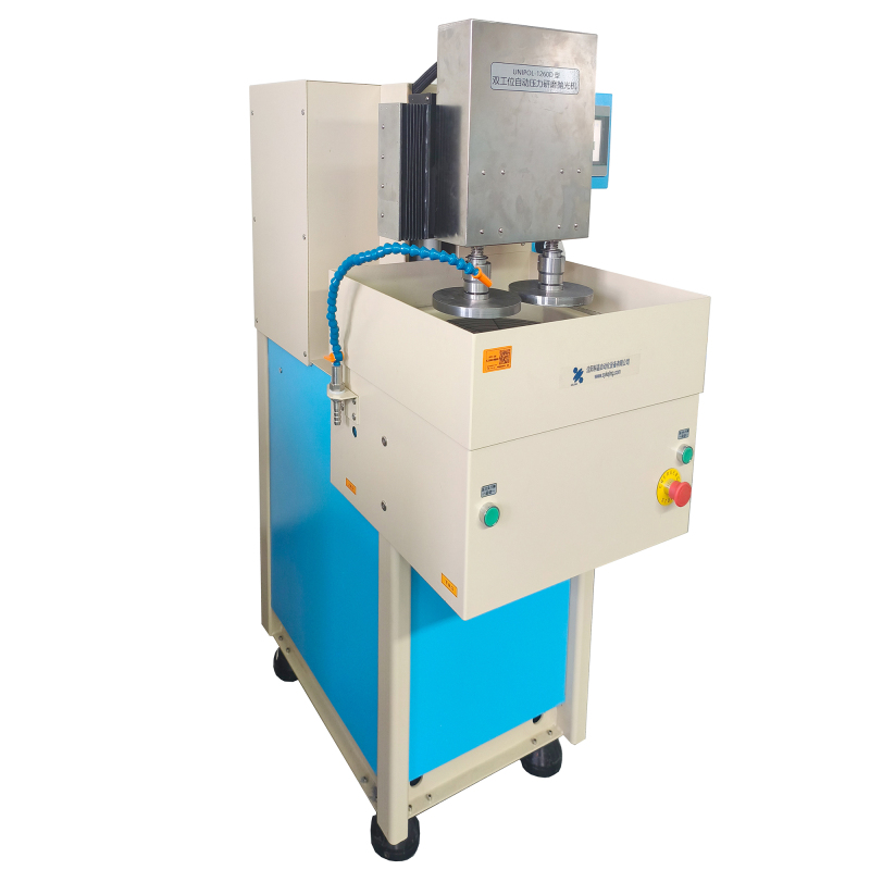 دستگاه پرداخت و صیقل‌دهی تحت فشار دو صفحه‌ای