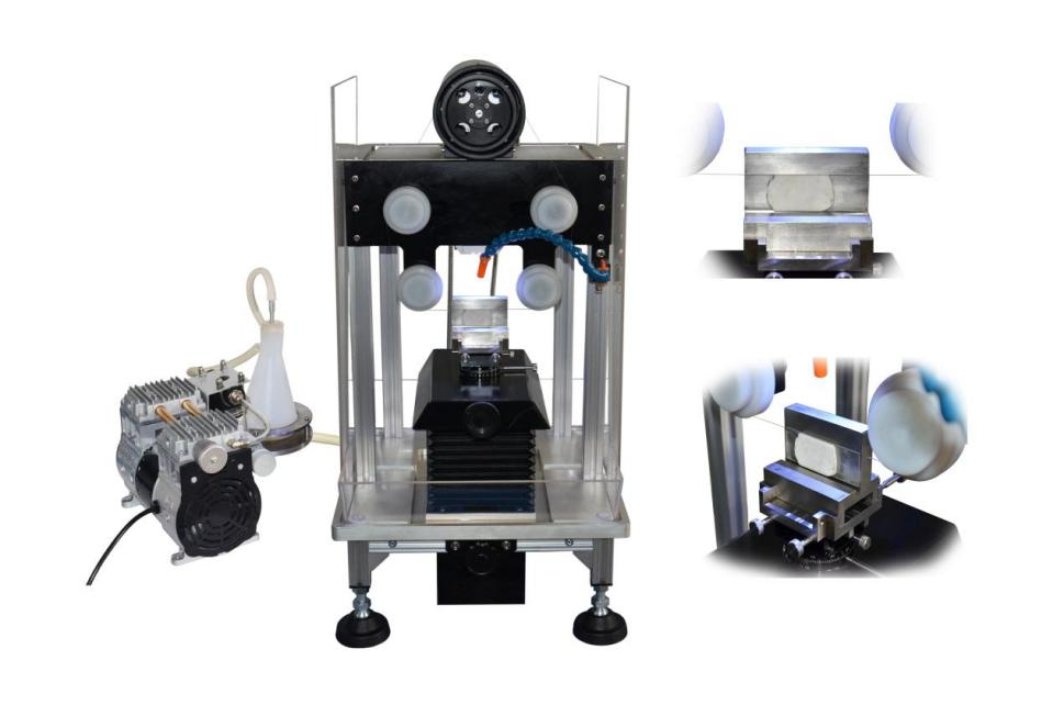 materials analysis cutting system