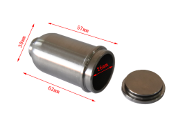 stainless steel ball milling jar