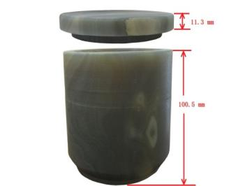 agate ball mill jar