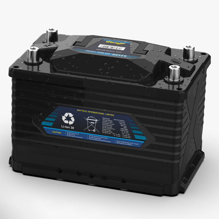 Batterie lithium fer phosphate à cycle profond 24V 50Ah UPS