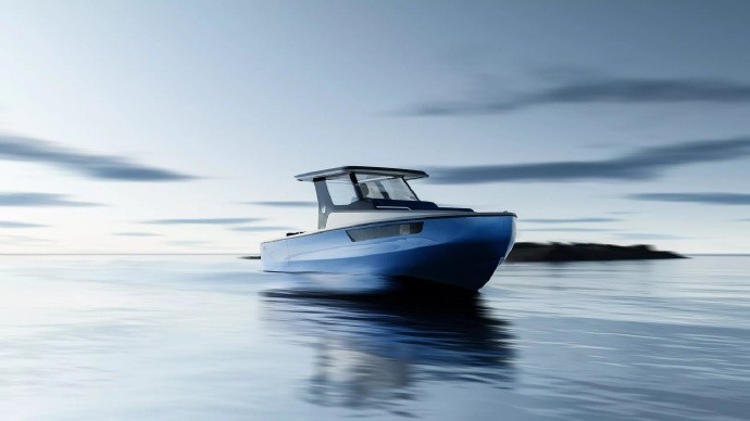 Inspired by Tesla! A $300000 electric yacht is unveiled!