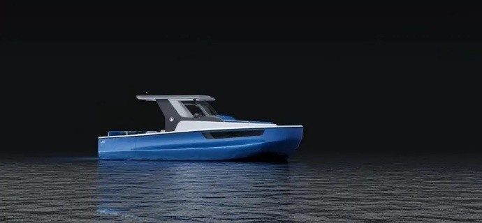 Electric yacht