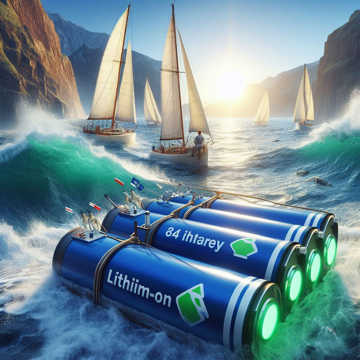 冒険に力を与える: 遠征ヨットのリチウムイオン電池