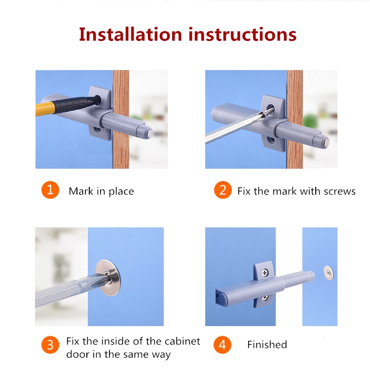 soft closing plastic damper