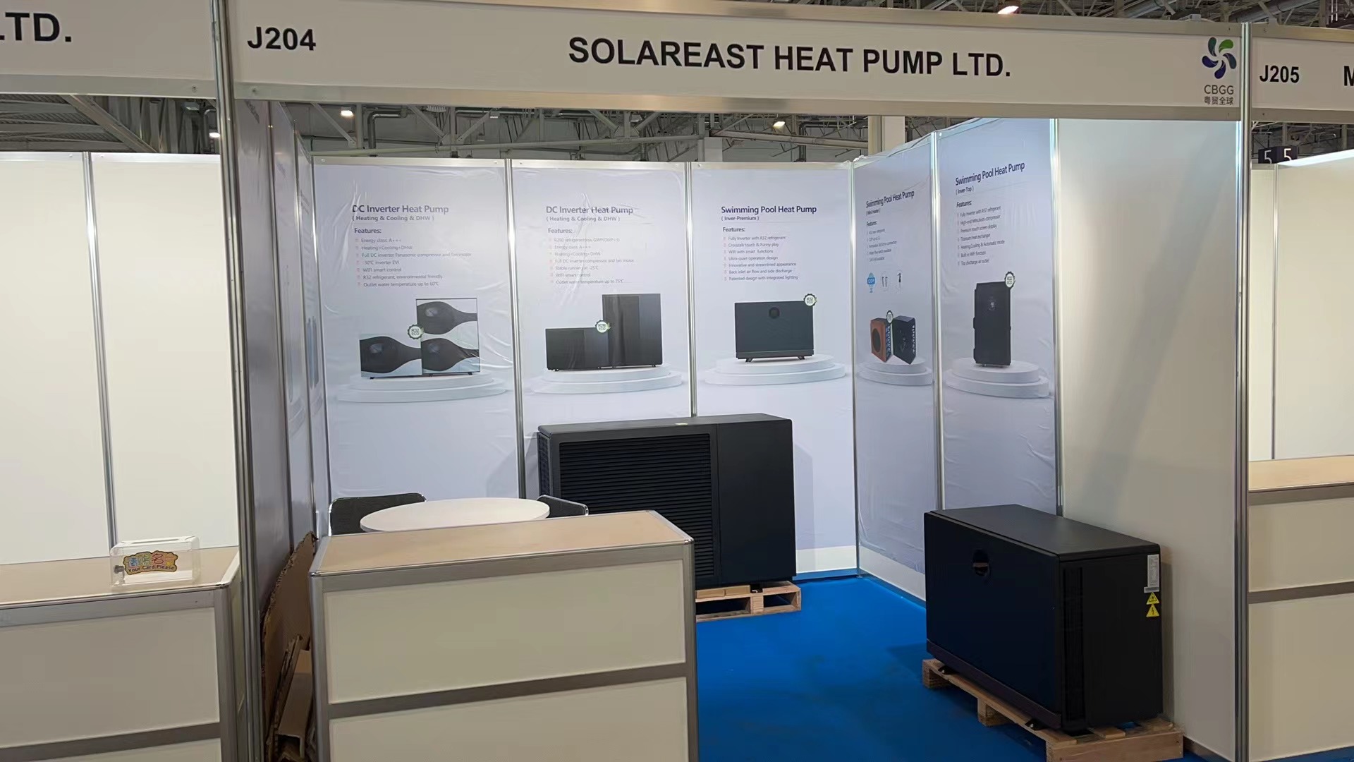 Heat Pump Products Attract Attention at the China (Germany) Trade Fair