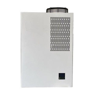 Wandmontierter Warmwasserbereiter mit Wärmepumpe