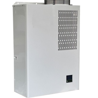 Wandmontierter Warmwasserbereiter mit Wärmepumpe