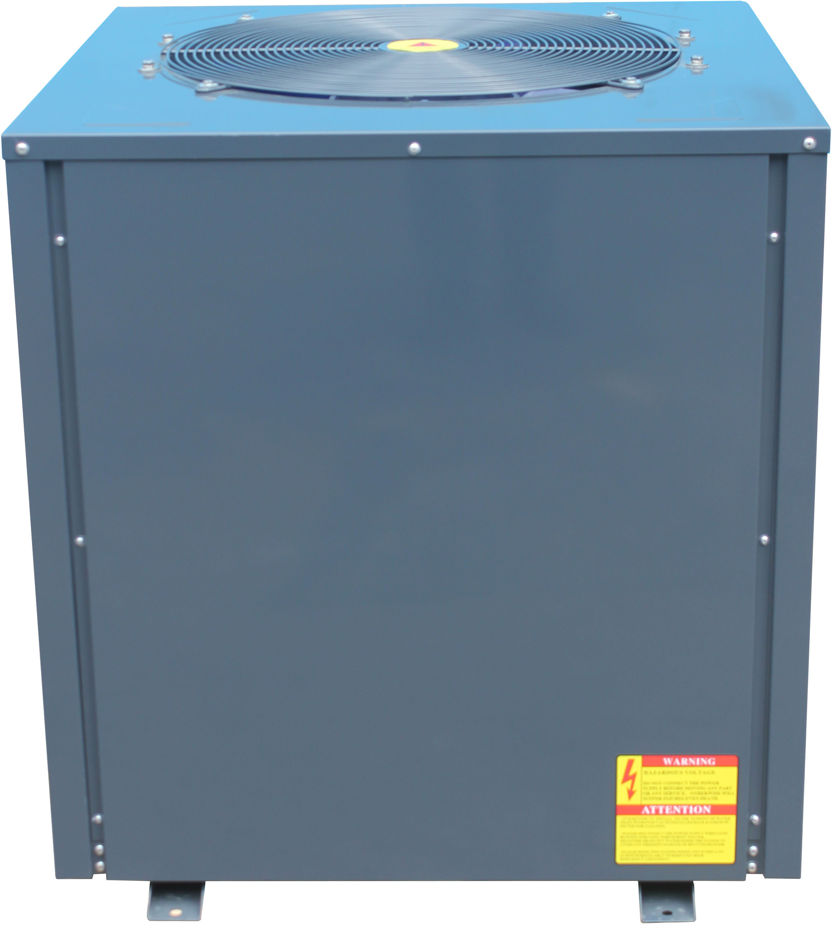 Swimming pool heat pump - vertical