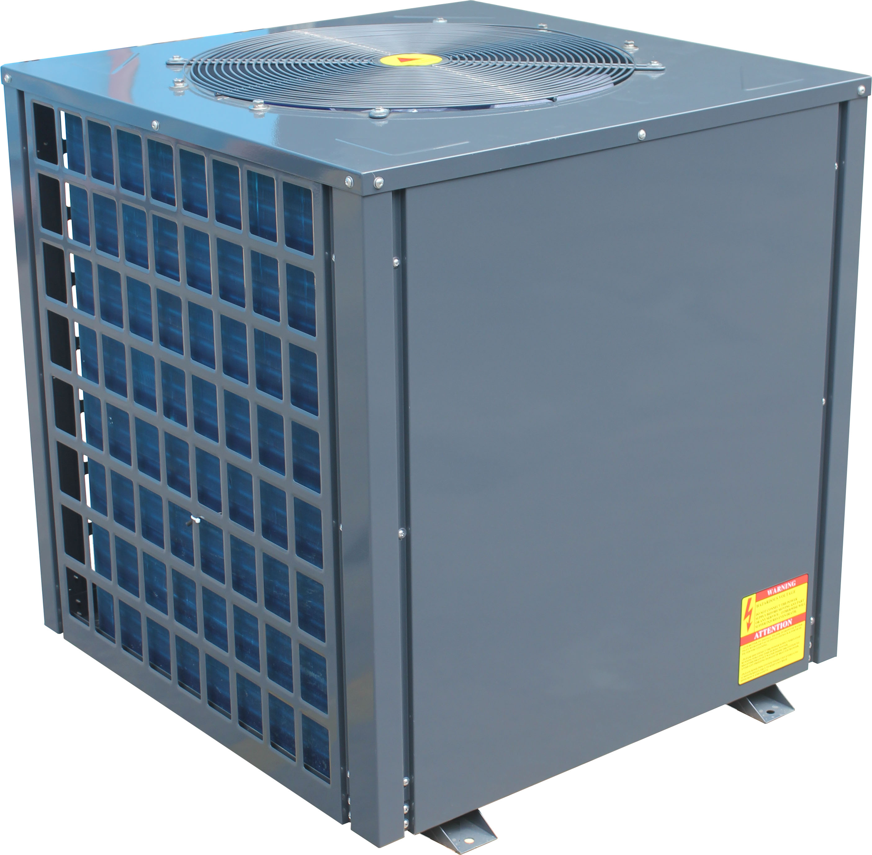 Swimming pool heat pump - vertical