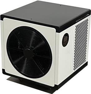 Mini-Wärmepumpe für Schwimmbäder im neuen Design