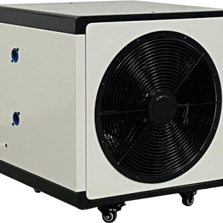 Mini-Wärmepumpe für Schwimmbäder im neuen Design