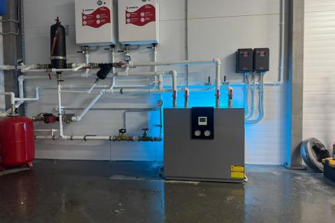 Installationsbeispiel für eine Erdwärmepumpe in Kasachstan