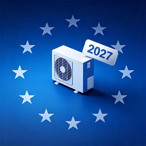 Regolamento UE sui gas fluorurati (F-Gas) del 2027: cosa devono sapere i produttori di pompe di calore.