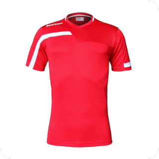 Red White Breathable Football Jersey Shirt Uniform - China Football Jersey  and Football Jersey Shirt price