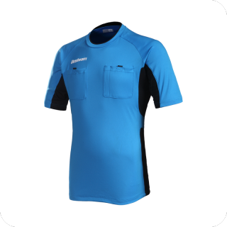 Custom Made Club Football Soccer Referee T Shirt Red Black