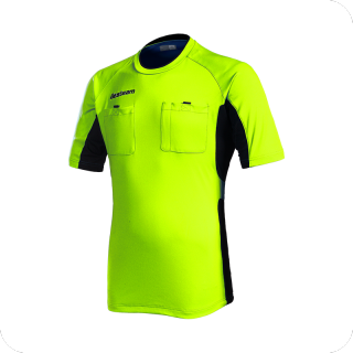 Custom Made Club Football Soccer Referee T Shirt Red Black