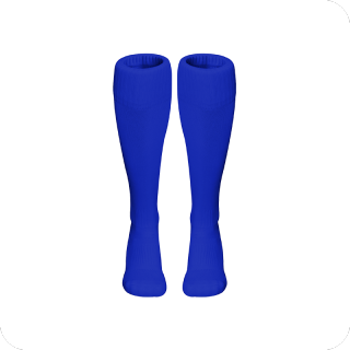 Kolorowe pończochy uciskowe Podkolanówki piłkarskie do kolan