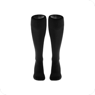 Kolorowe pończochy uciskowe Podkolanówki piłkarskie do kolan