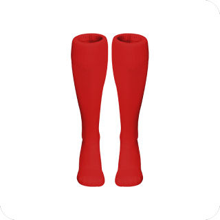 Kolorowe pończochy uciskowe Podkolanówki piłkarskie do kolan