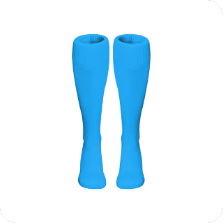 Kolorowe pończochy uciskowe Podkolanówki piłkarskie do kolan