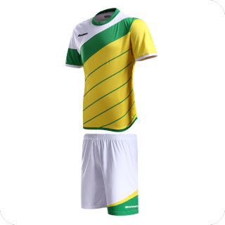 Conjunto de uniforme de fútbol Camiseta deportiva y pantalón corto para hombre