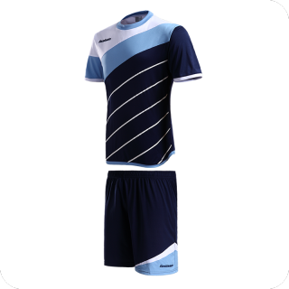 Conjunto de uniforme de fútbol Camiseta deportiva y pantalón corto para hombre