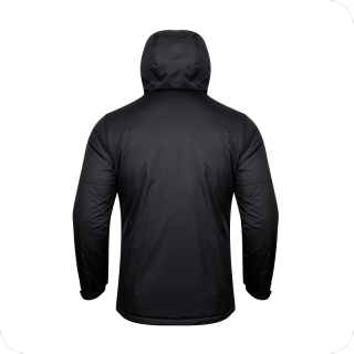 Chaqueta con cremallera completa de abrigos de invierno de fútbol para hombre con logotipo personalizado