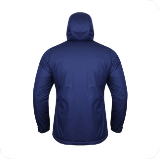 Chaqueta con cremallera completa de abrigos de invierno de fútbol para hombre con logotipo personalizado