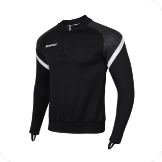 Men's Quarter Zip Running Shirts Long Sleeve Tops