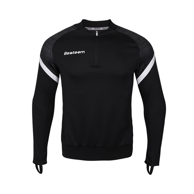 men's half zip tops