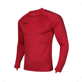 Men's Quarter Zip Long Sleeve Pullover Sports Shirts