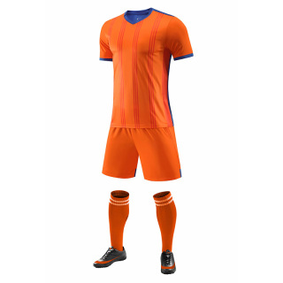 Football Jersey Kit, White Pink Orange Purple