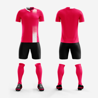 Football Jersey Kit with Sublimation printing quick dry material