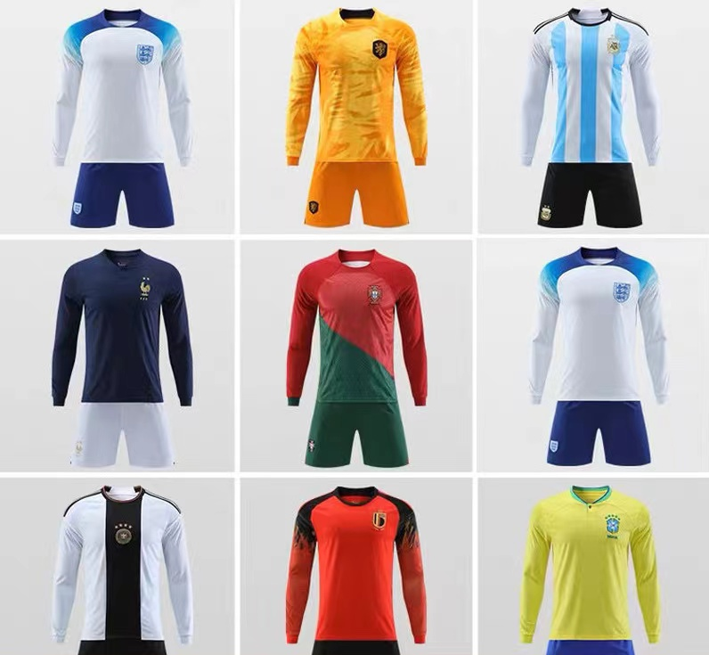 custom colorful china Xiamen cheap football teams t shirts