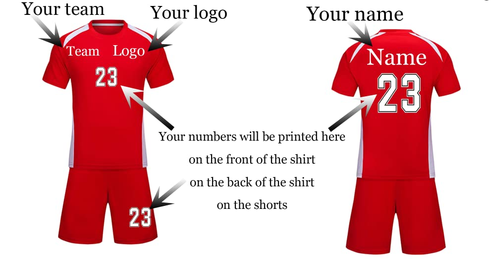 Soccer Uniforms Set