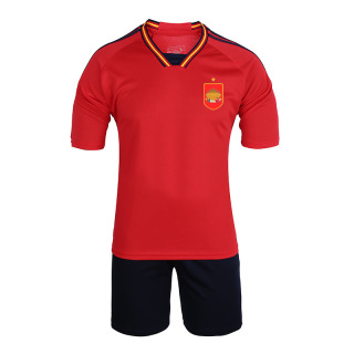 New Short Sleeve Soccer Jersey Personalized Soccer Uniforms Set