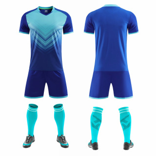 Supply 100% Polyester Cheap Sublimation soccer jersey set Wholesale Factory  - Xiamen Junmao Technology Co.,Ltd.