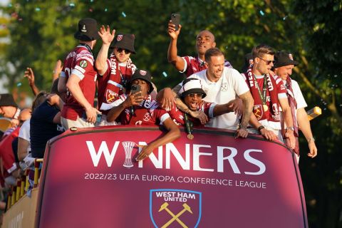 West Ham organizuje paradę zwycięstwa, aby uczcić zwycięstwo w Lidze Konferencji Europy