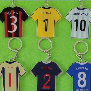 Regali di calcio Ciondolo da calcio Ciondolo con targa numerica
