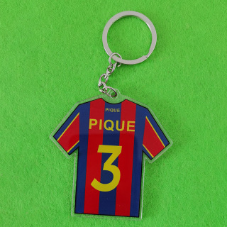 Soccer gifts Football pendant number plate pendant