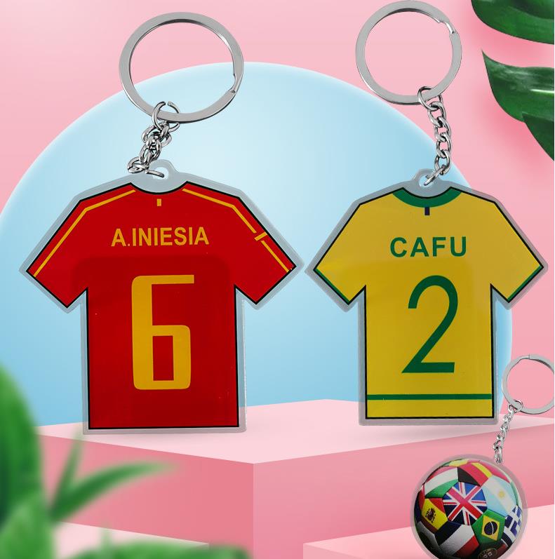 football Jersey keychain