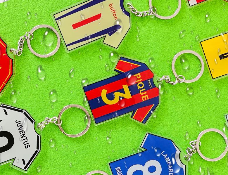 football Jersey keychain