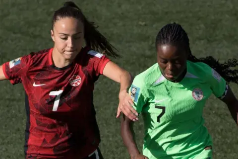 Team WK vrouwen 2023 gidst deel : Nigeria 0-0 Canada