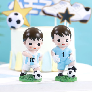 Soccer gifts Footballer Resin Decoration Crafts