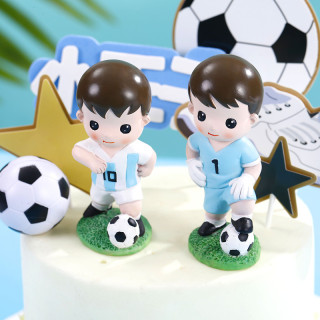 Soccer gifts Footballer Resin Decoration Crafts