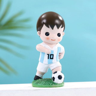 Soccer gifts Footballer Resin Decoration Crafts