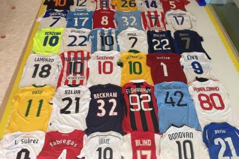 Versión jugador versión fan uniforme de fútbol