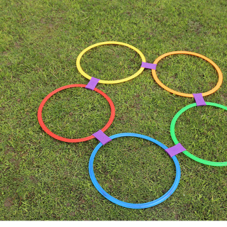 Kit de entrenamiento de fútbol con anillas de salto