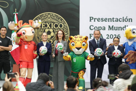 المكسيك تعقد مؤتمرا صحفيا رسميا لكأس العالم 2026